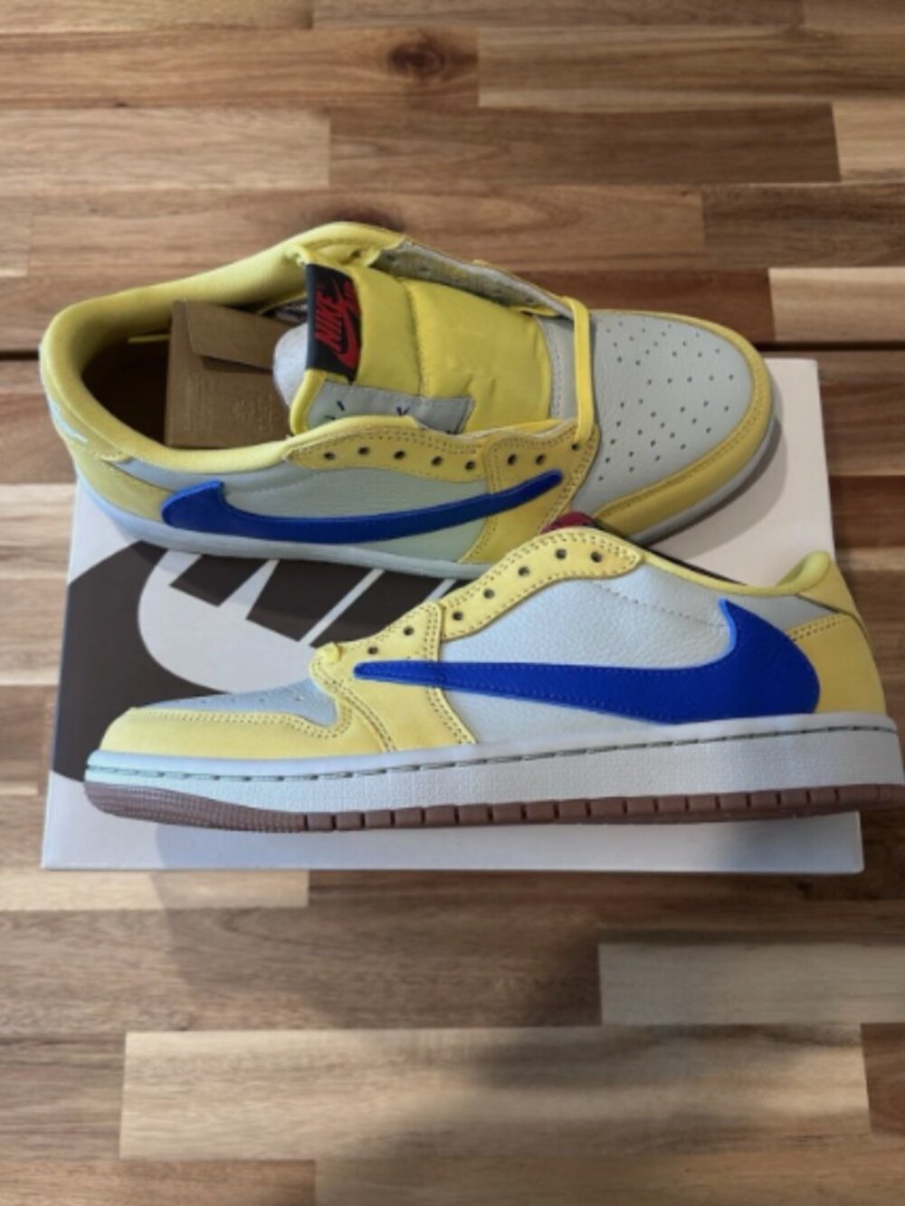 Travis Scott x Air Jordan 1 Retro OG SP Low Canary